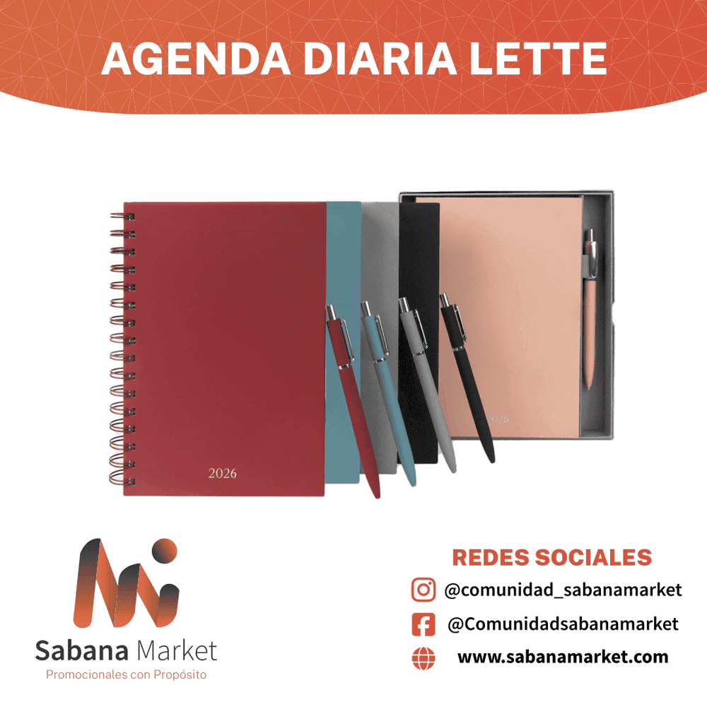 Agenda Diaria LETTE