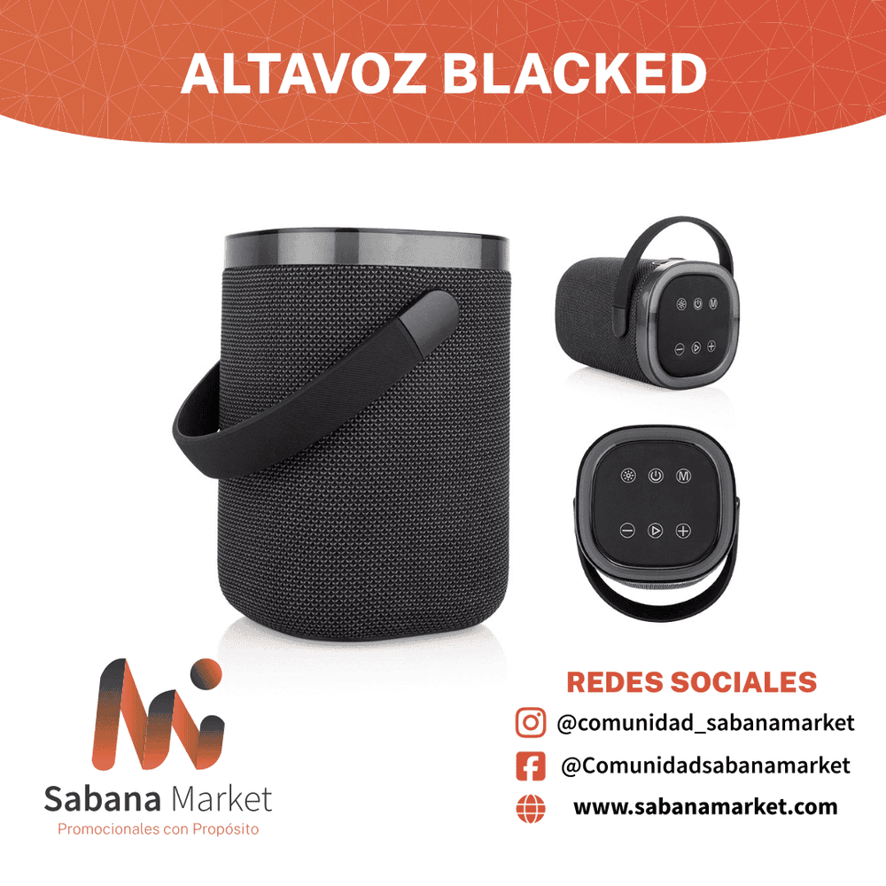 Altavoz Blacked