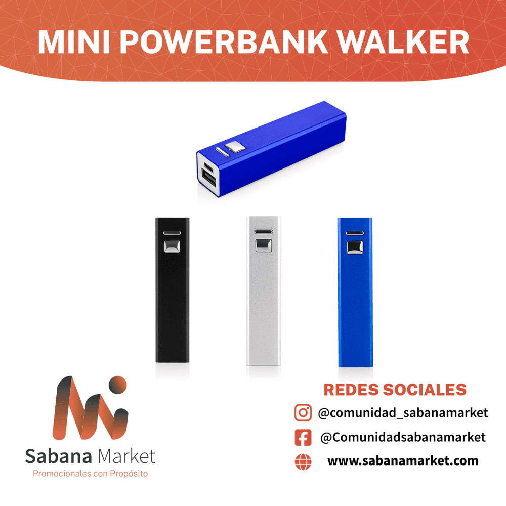 Mini Powerbank WALKER
